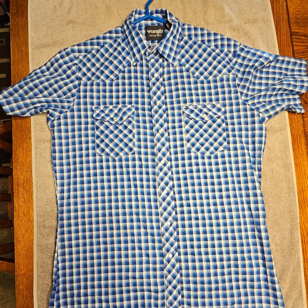Men's western button-down shirt